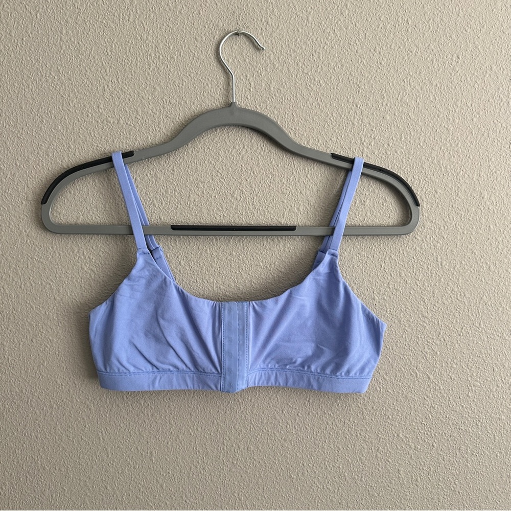Skims Periwinkle Clasp Front Bralette Large
